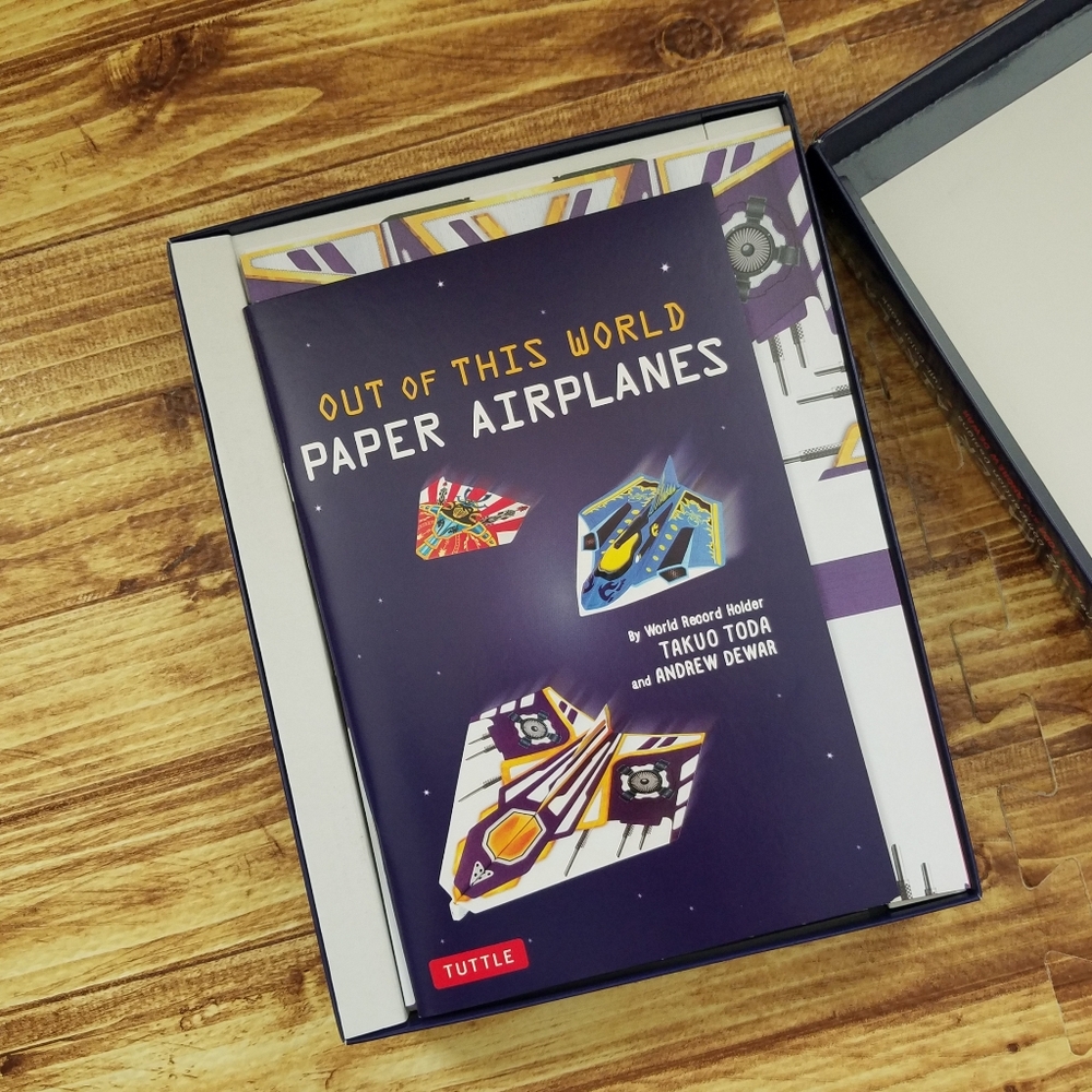Out of This World Paper Airplanes Book And Paper Craft Kit Tuttle Publishing - Picture 4 of 11